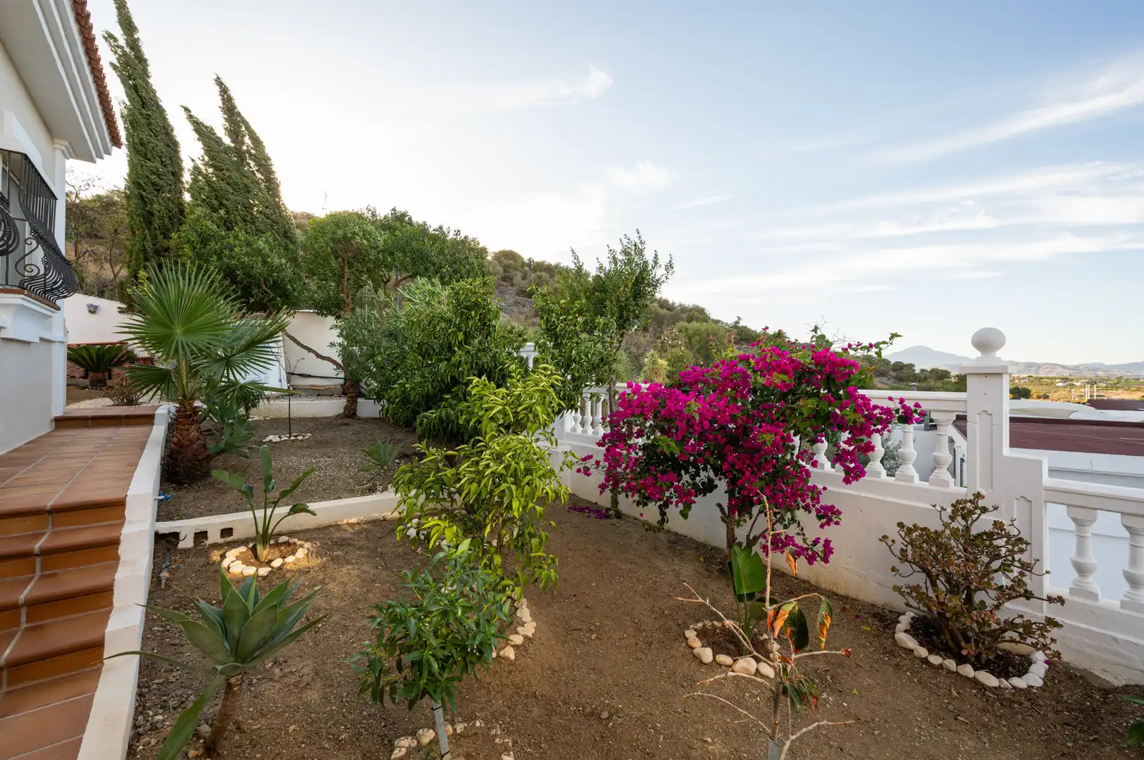 Jardín de Casa o chalet en venta en Alhaurín El Grande con Aire acondicionado, Terraza y Piscina