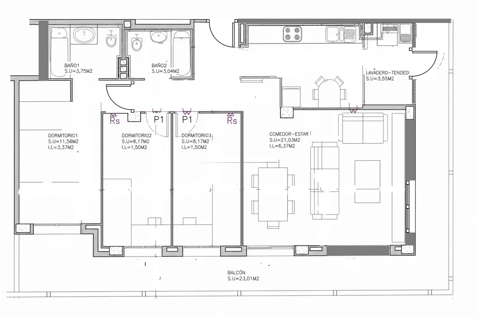 Piso en venta en Sant Joan Despí con Aire acondicionado, Calefacción y Terraza