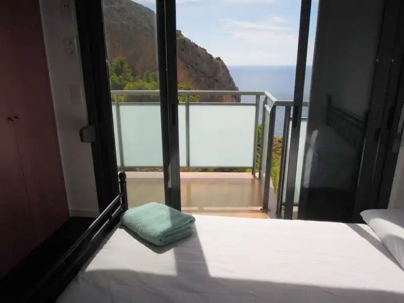 Schlafzimmer von Maisonette zur Miete in Calpe / Calp mit Klimaanlage, Heizung und Terrasse