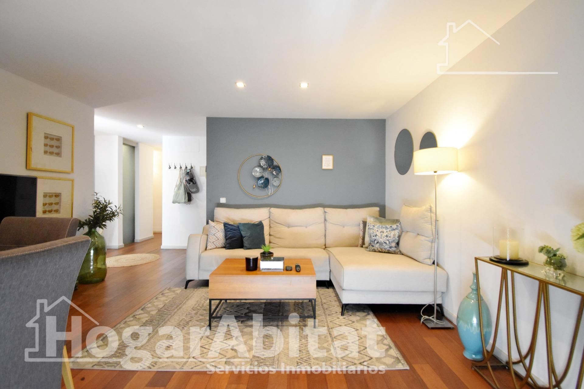 Living room of Flat for sale in Oliva  with Air Conditioner, Heating and Private garden