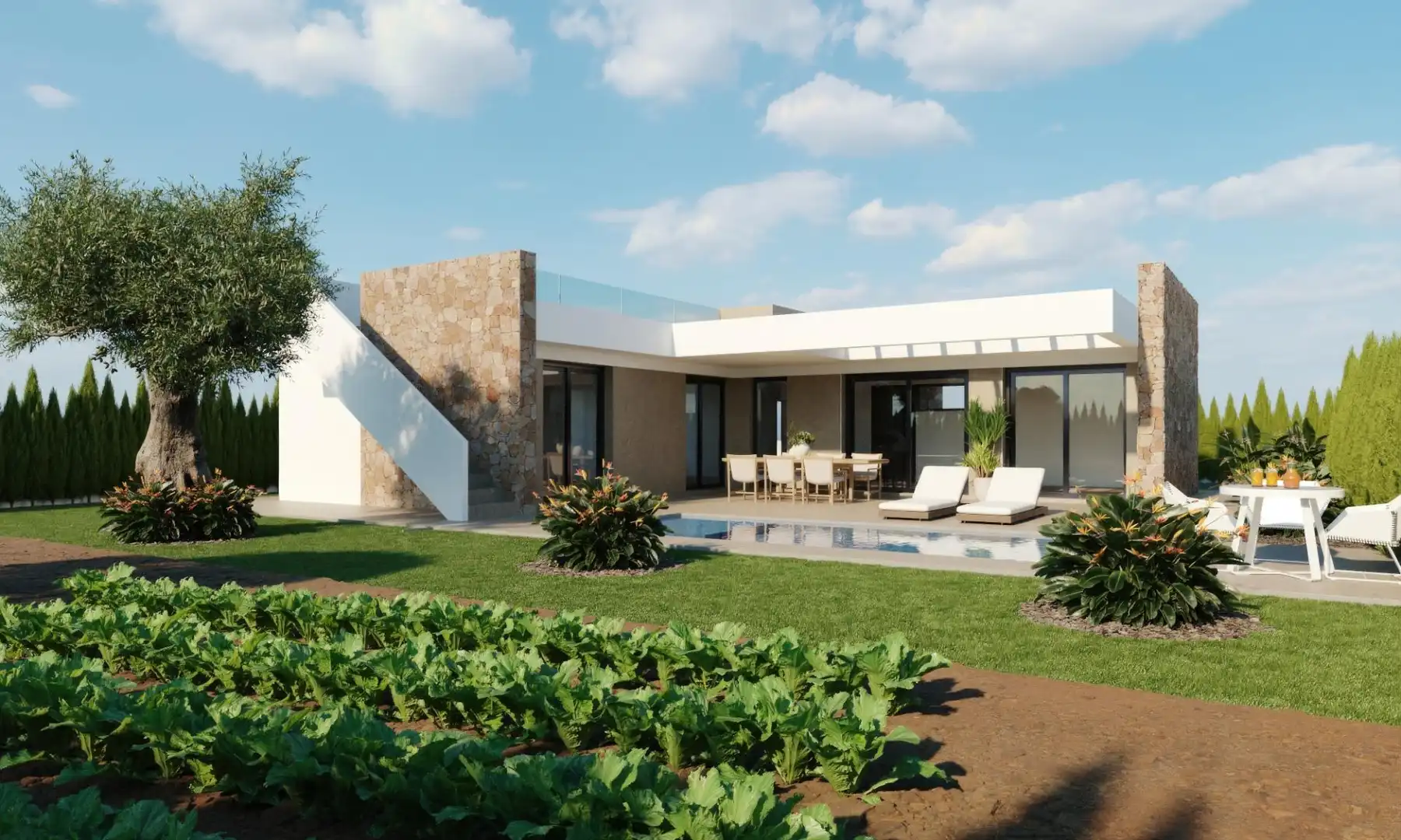 Xalet amb piscina en venda a Hacienda del Álamo Golf