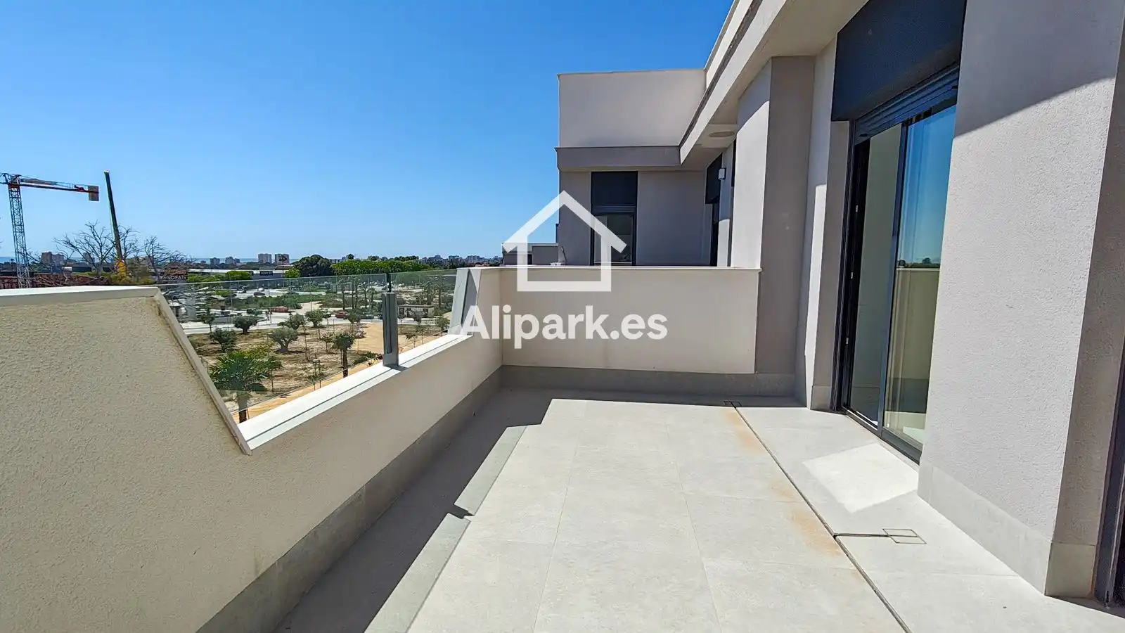 Terraza de Piso de alquiler en Sant Joan d'Alacant con Aire acondicionado, Terraza y Trastero