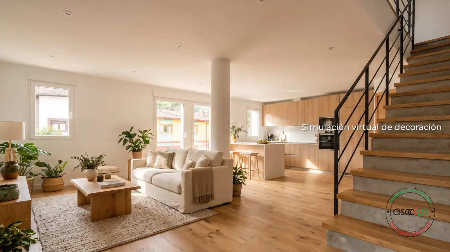 Sala de estar de Casa o chalet en venta en Aller, Asturias