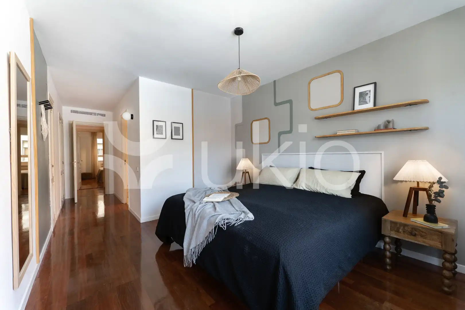 Bedroom of Apartments for rent in Madrid  with Air Conditioner, Heating and Furnished