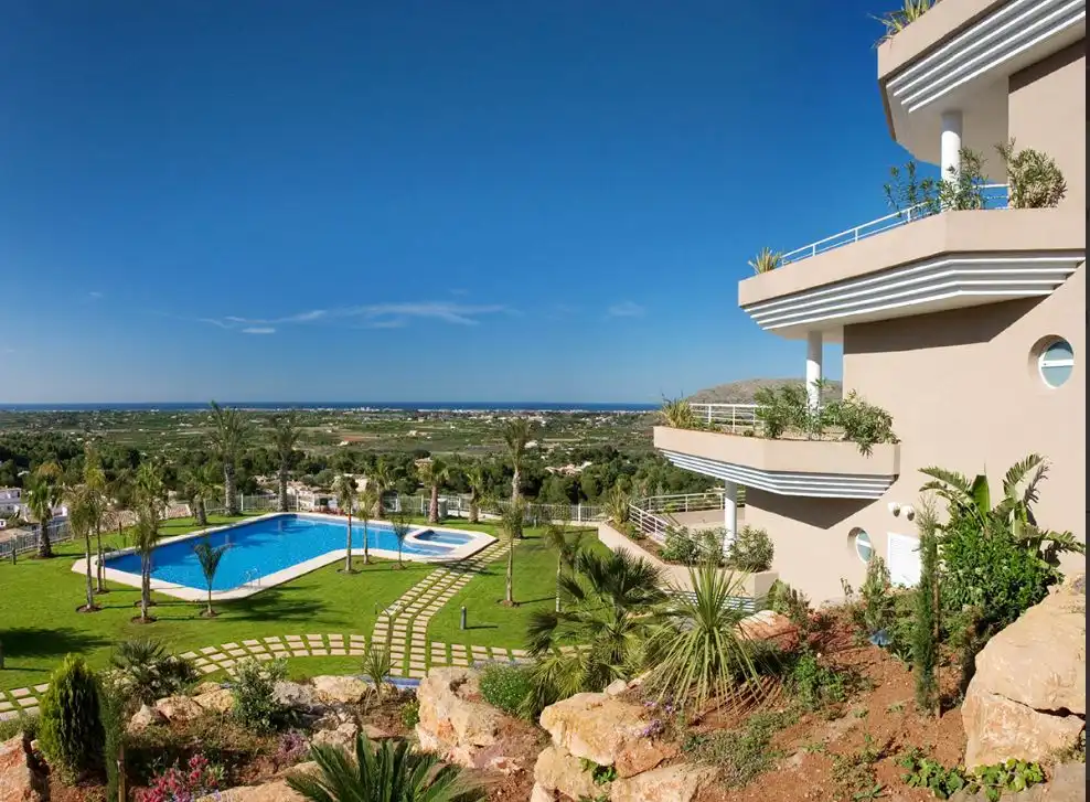 Garden of Apartments for sale in Pedreguer  with Air Conditioner, Heating and Private garden