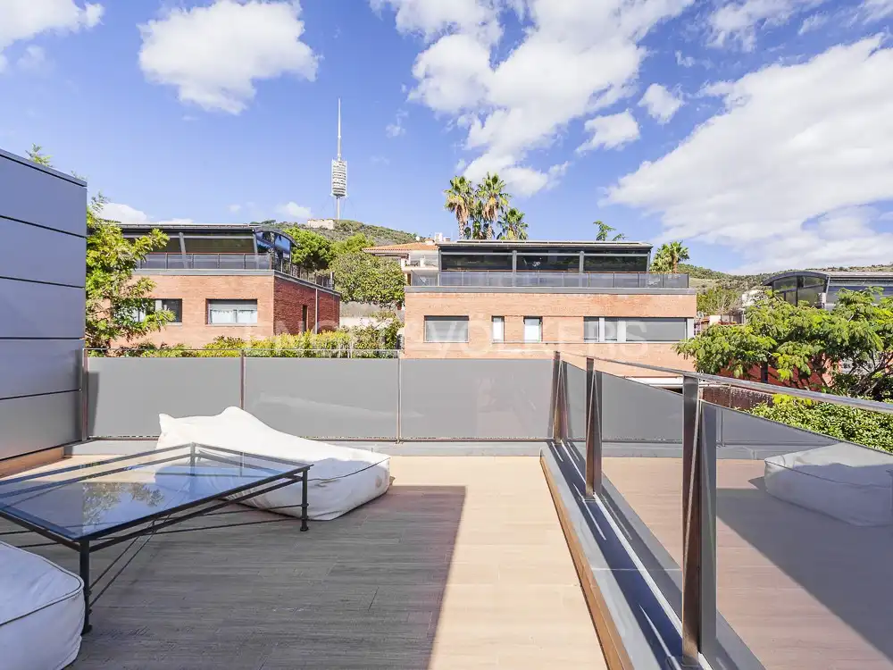 Terraza de Casa o chalet en venta en Barcelona con Aire acondicionado, Calefacción y Jardín privado