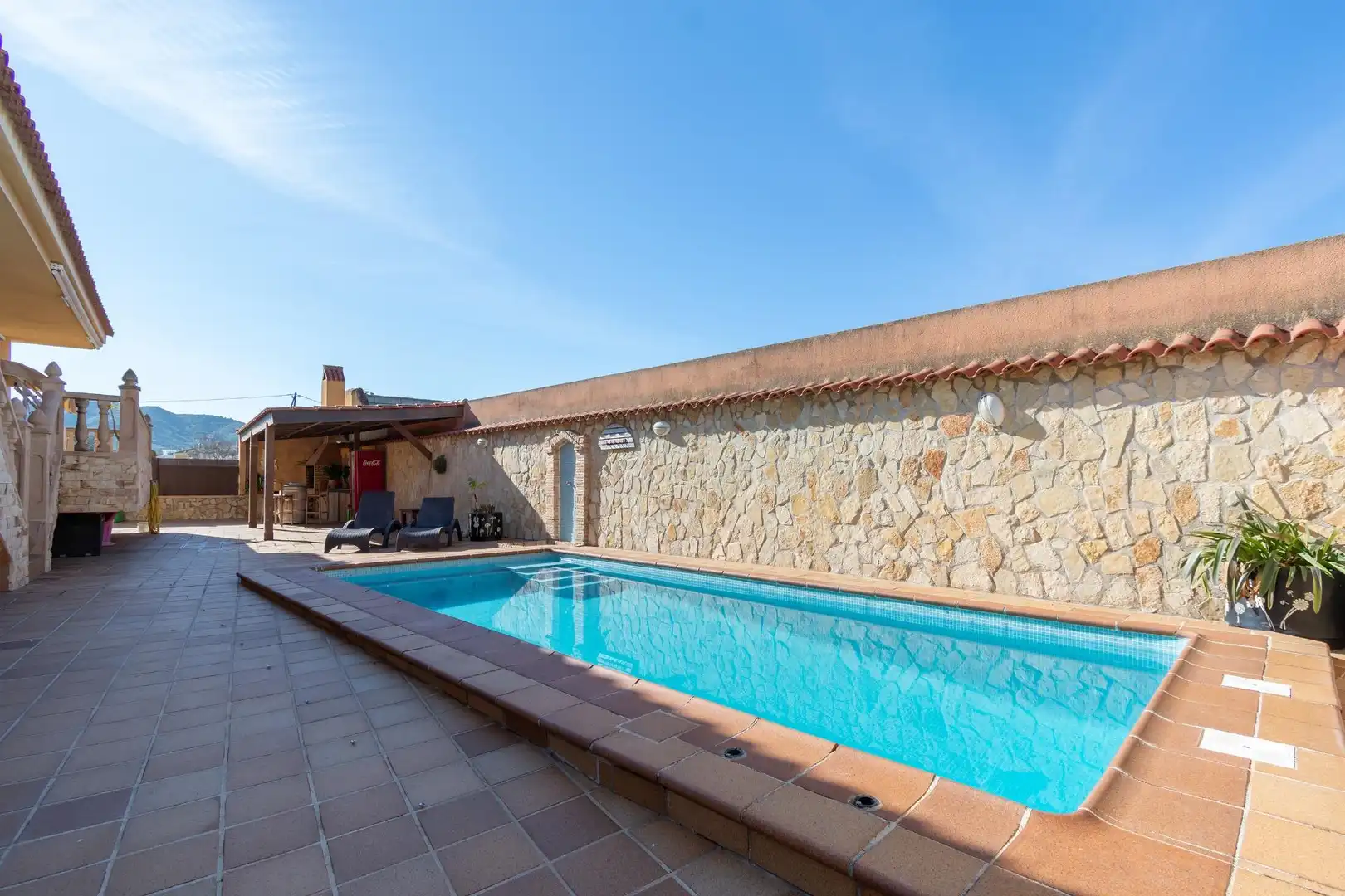 Piscina de Casa o xalet en venda en La Unión amb Aire condicionat, Calefacció i Jardí privat