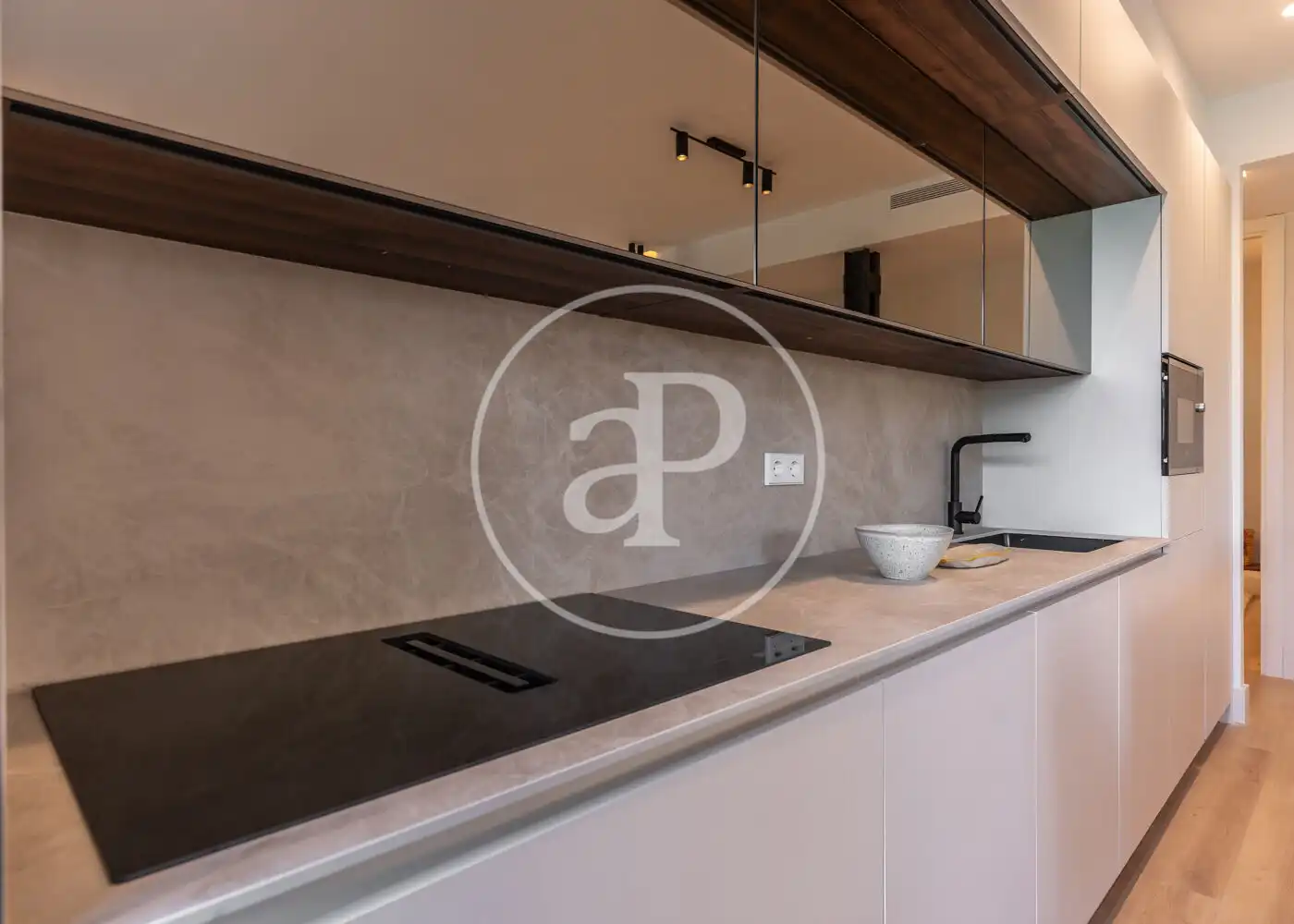 Kitchen of Flat for sale in Madrid  with Heating and Furnished