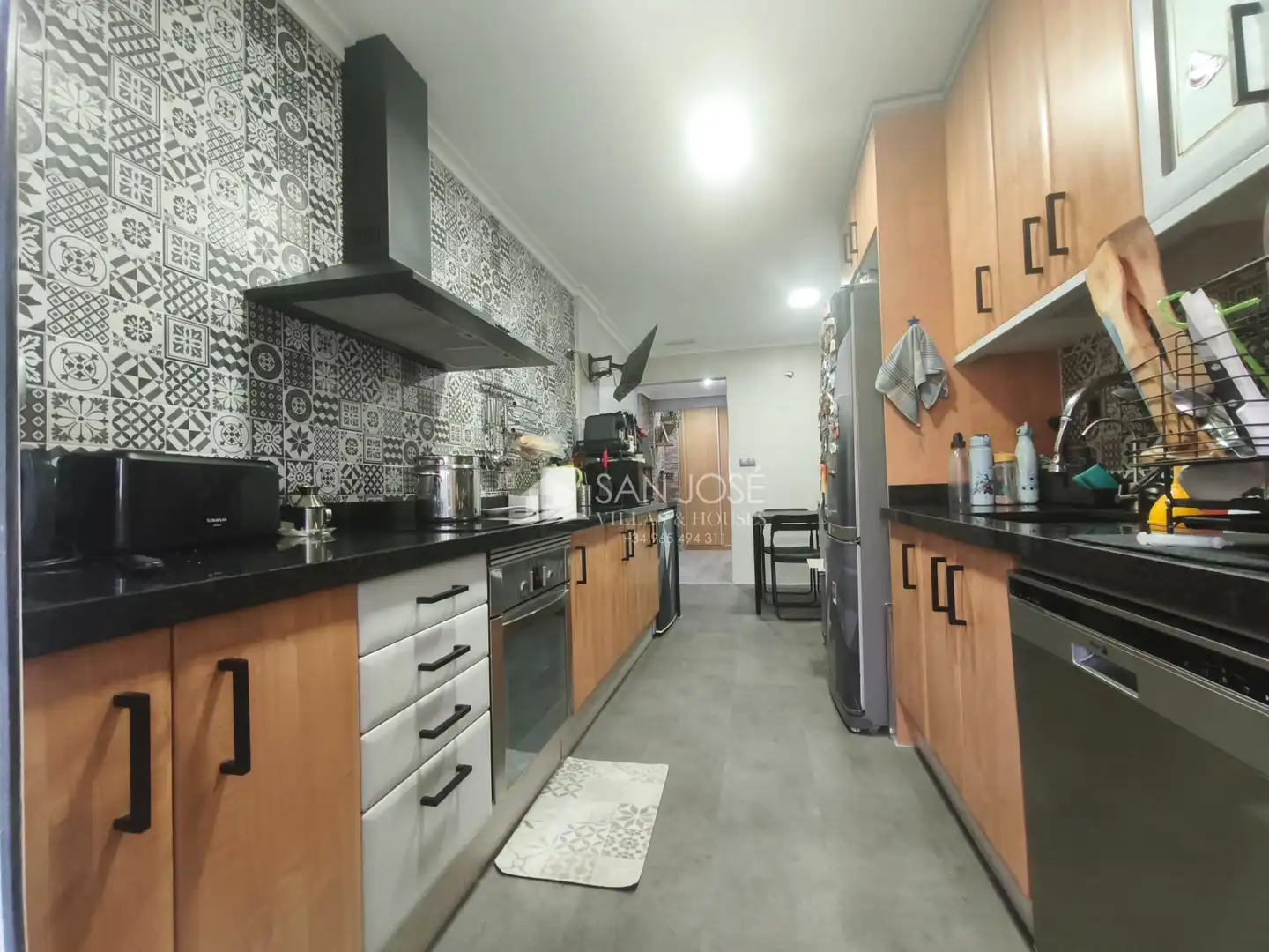 Cocina de Piso en venta en Aspe con Aire acondicionado, Jardín privado y Balcón