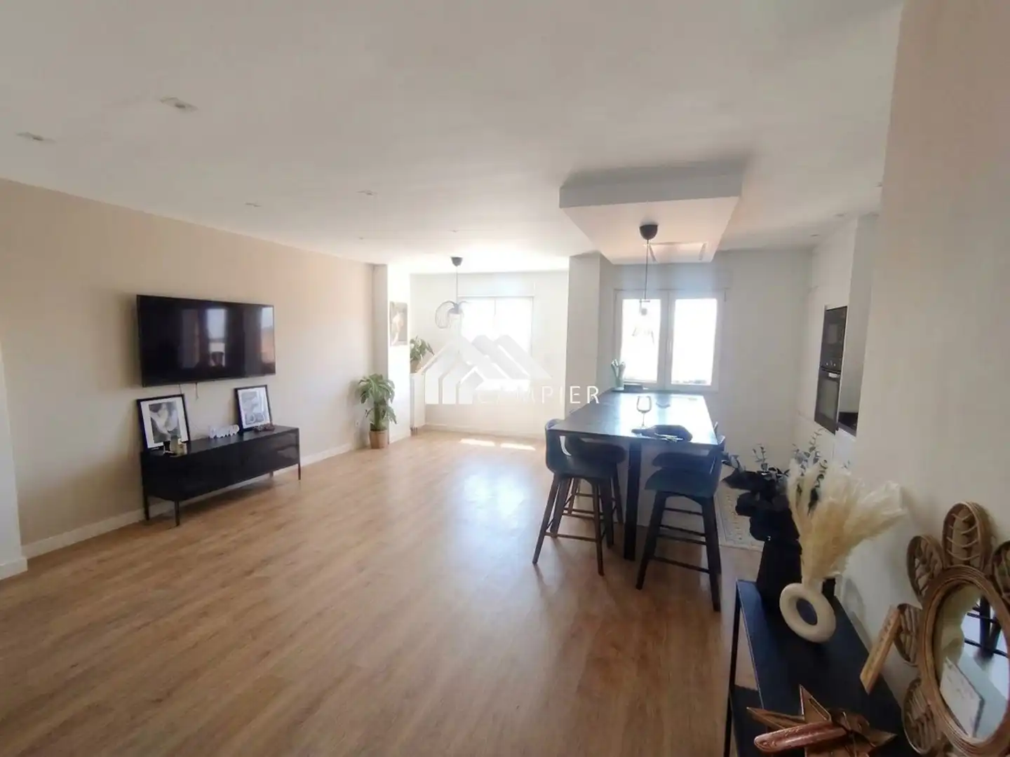 Living room of Flat for sale in Albacete  with Air Conditioner, Heating and Furnished
