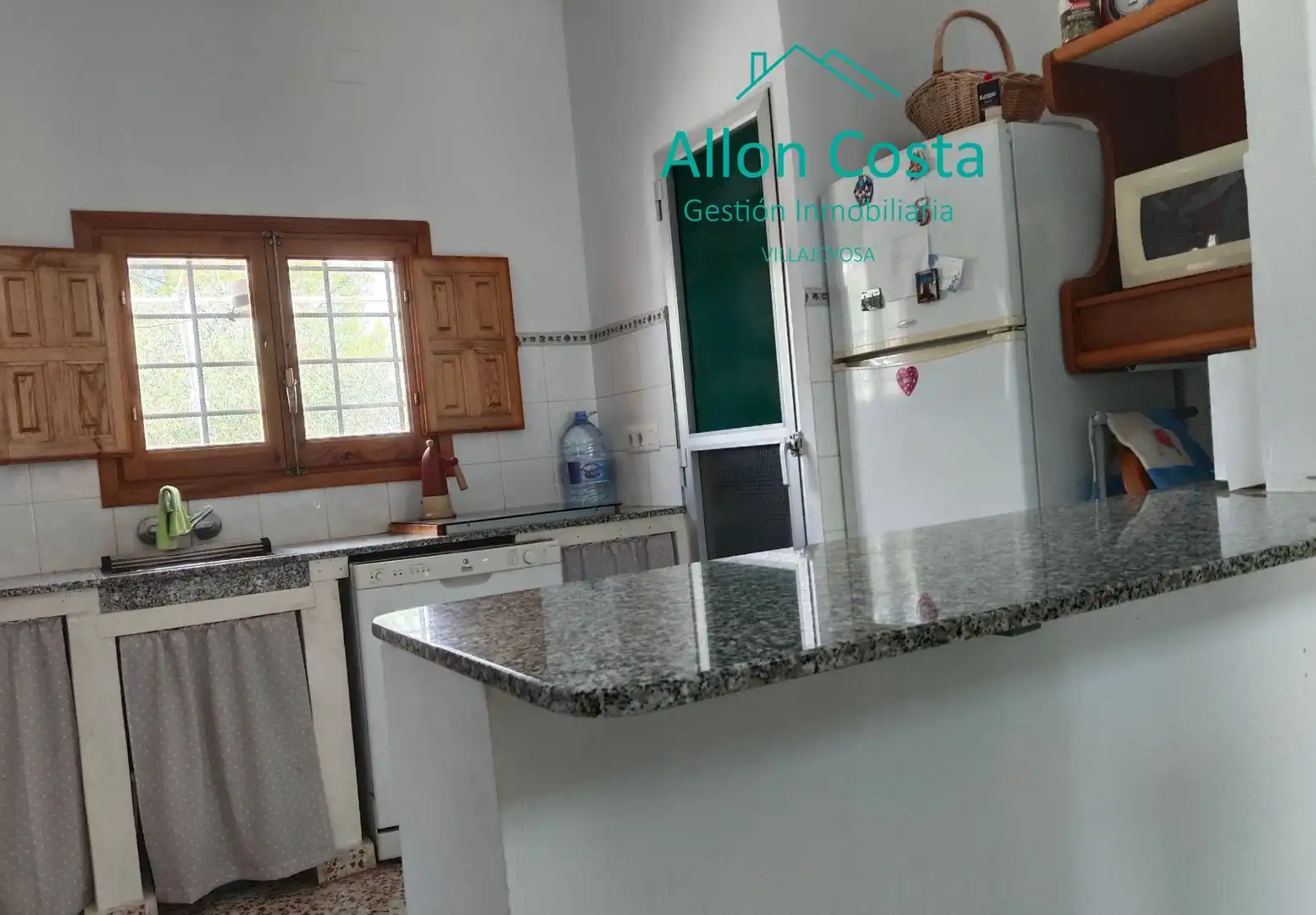 Cocina de Finca rústica en venta en Orxeta con Jardín privado, Terraza y Trastero