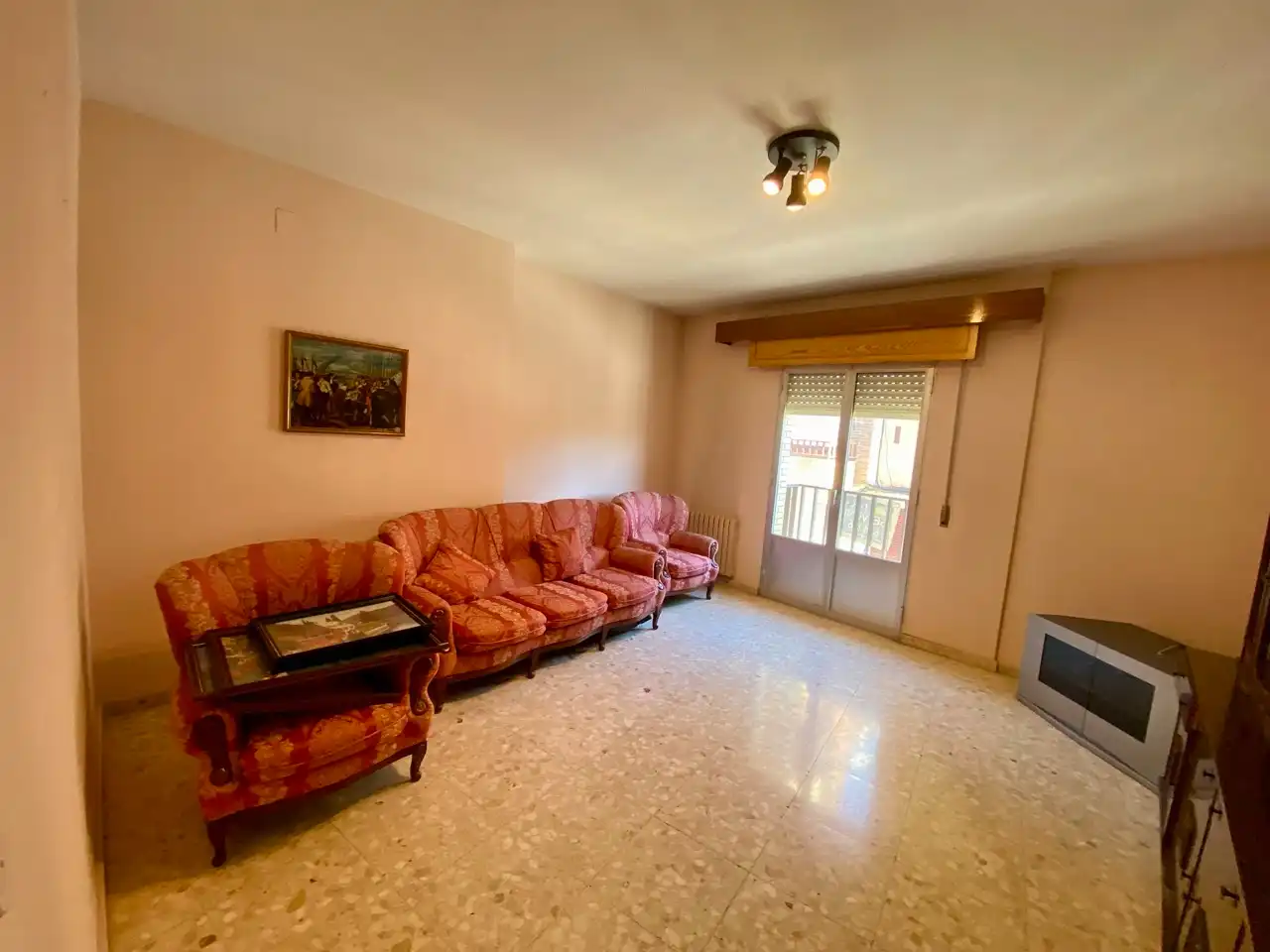 Sala de estar de Piso en venta en Daimiel con Aire acondicionado, Calefacción y Parquet