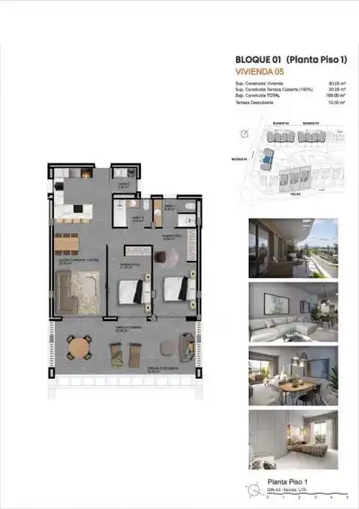 Apartment with pool for sale in Balcón de Finestrat - Terra Marina, imagen 12