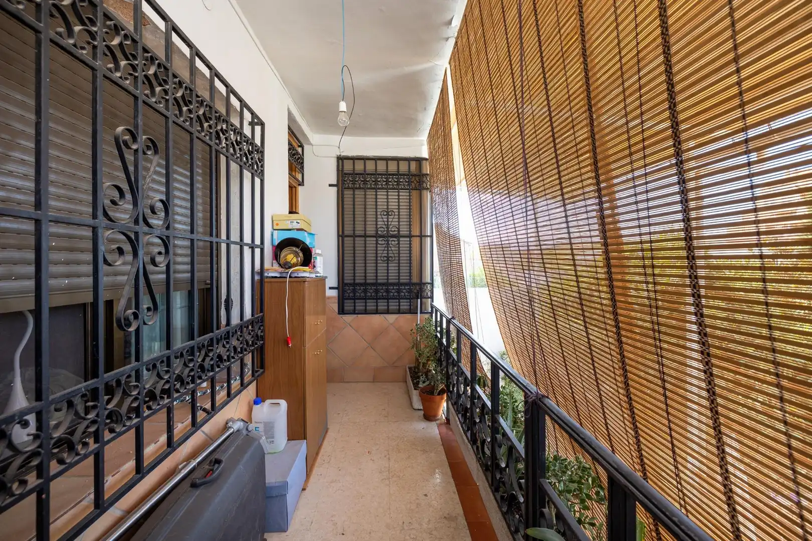 Balcony of Houses for sale in Granada  with Air Conditioner, Heating and Private garden