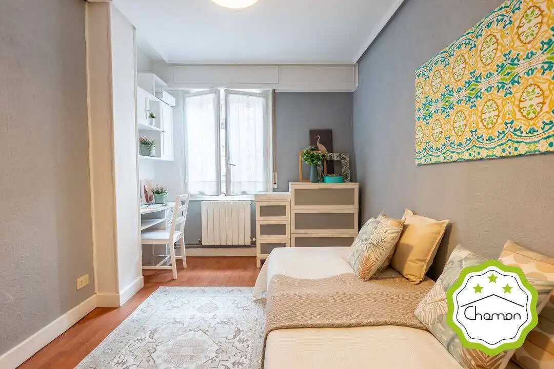 Bedroom of Flat for sale in Leioa  with Heating, Terrace and Storage room