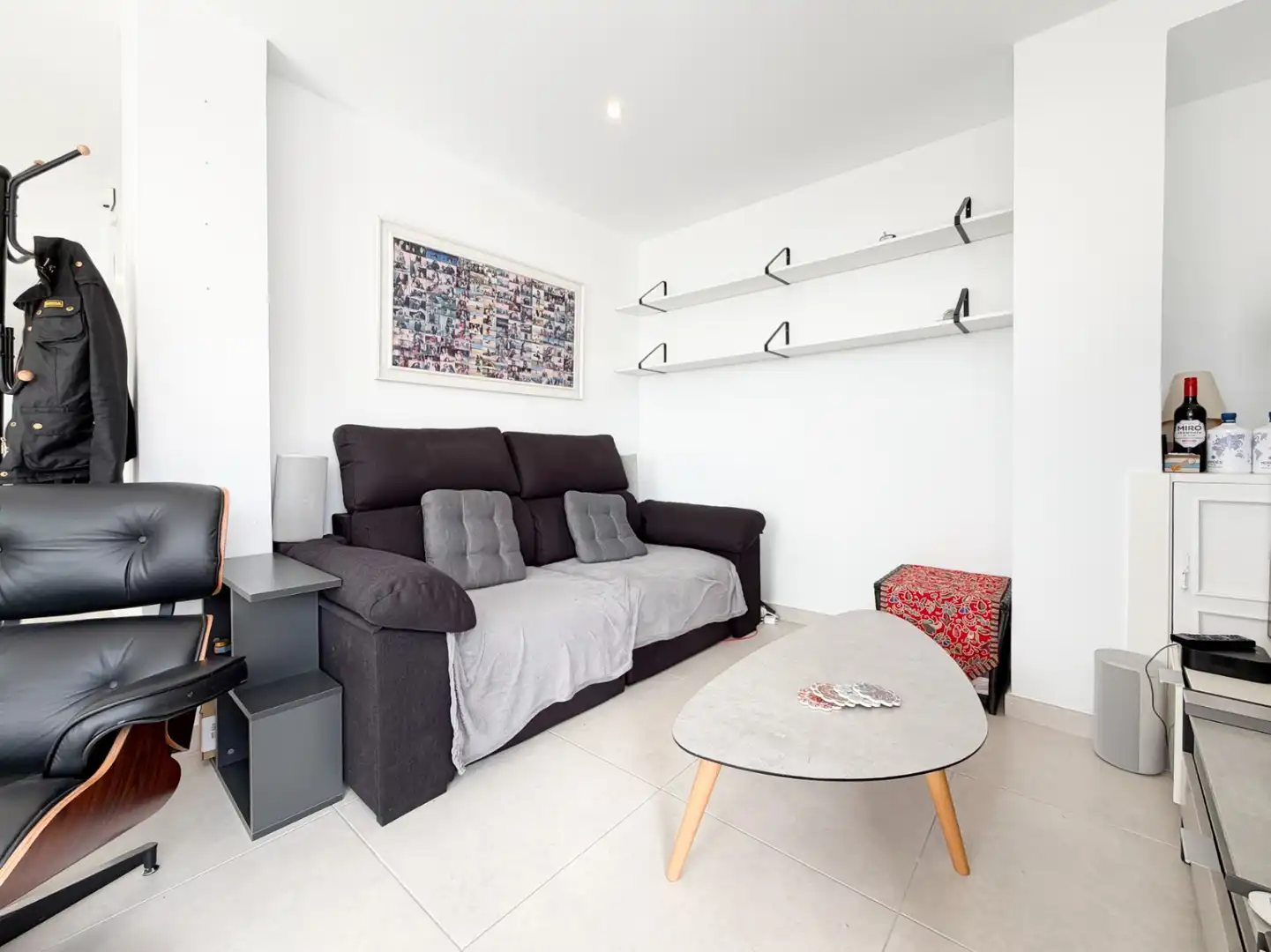 Sala d'estar de Apartament en venda en El Campello amb Aire condicionat i Terrassa