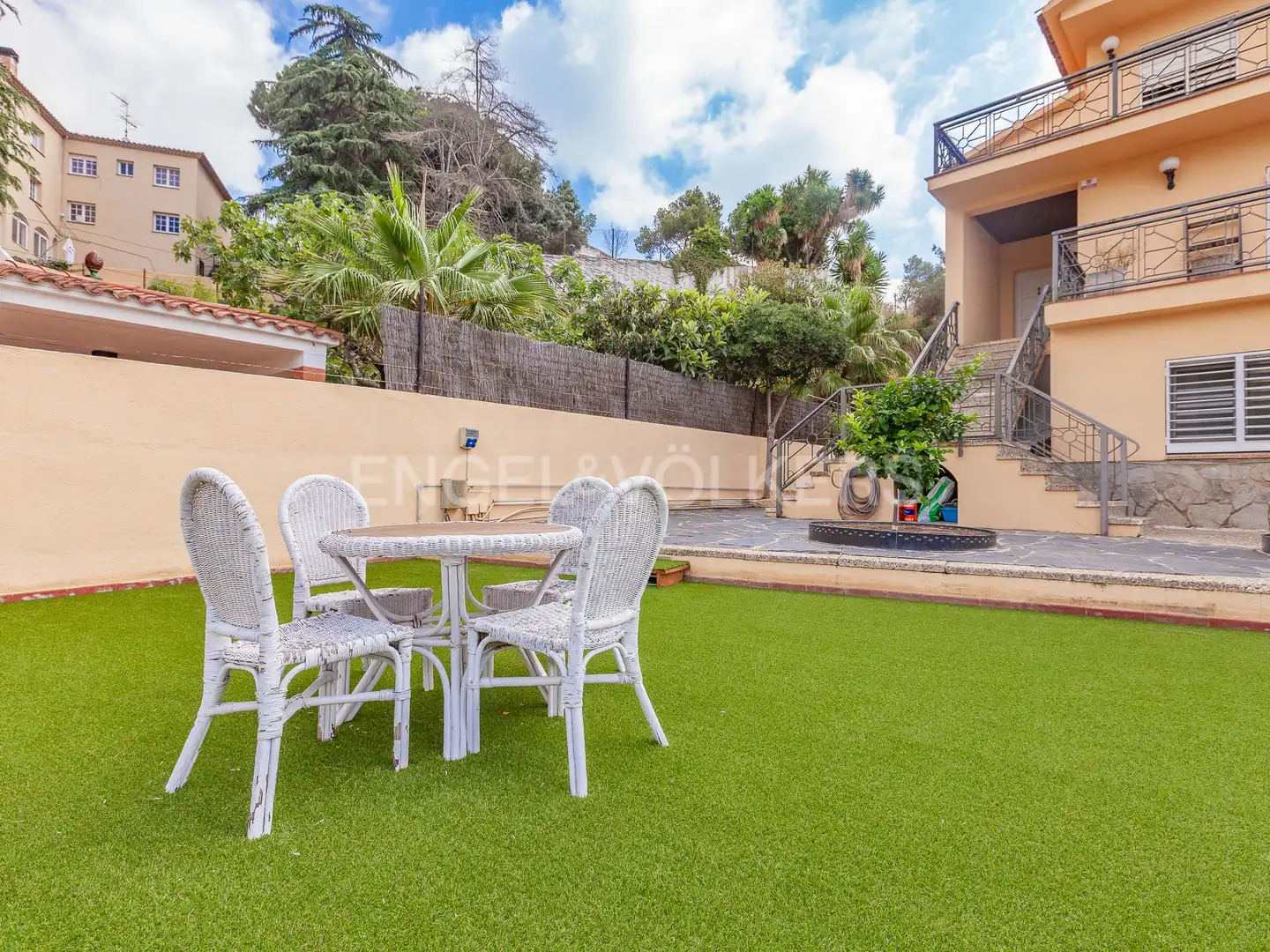 Terraza de Casa o chalet en venta en Mataró con Aire acondicionado, Calefacción y Jardín privado
