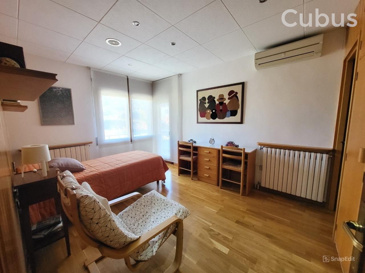 Bedroom of House or chalet for sale in Sant Joan Les Fonts  with Air Conditioner, Heating and Terrace