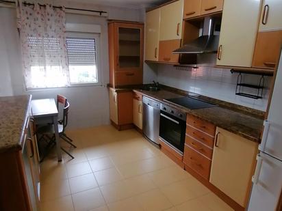 Kitchen of Flat for sale in Gijón   with Heating, Private garden and Parquet flooring
