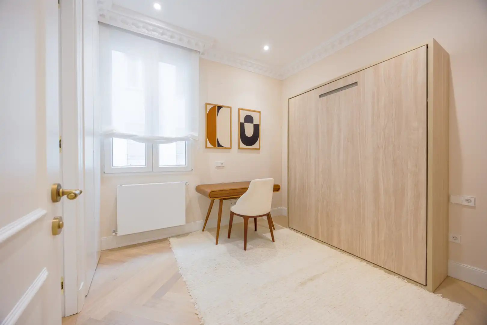 Schlafzimmer von Wohnung zum Verkauf in Madrid mit Klimaanlage, Heizung und Abstellraum
