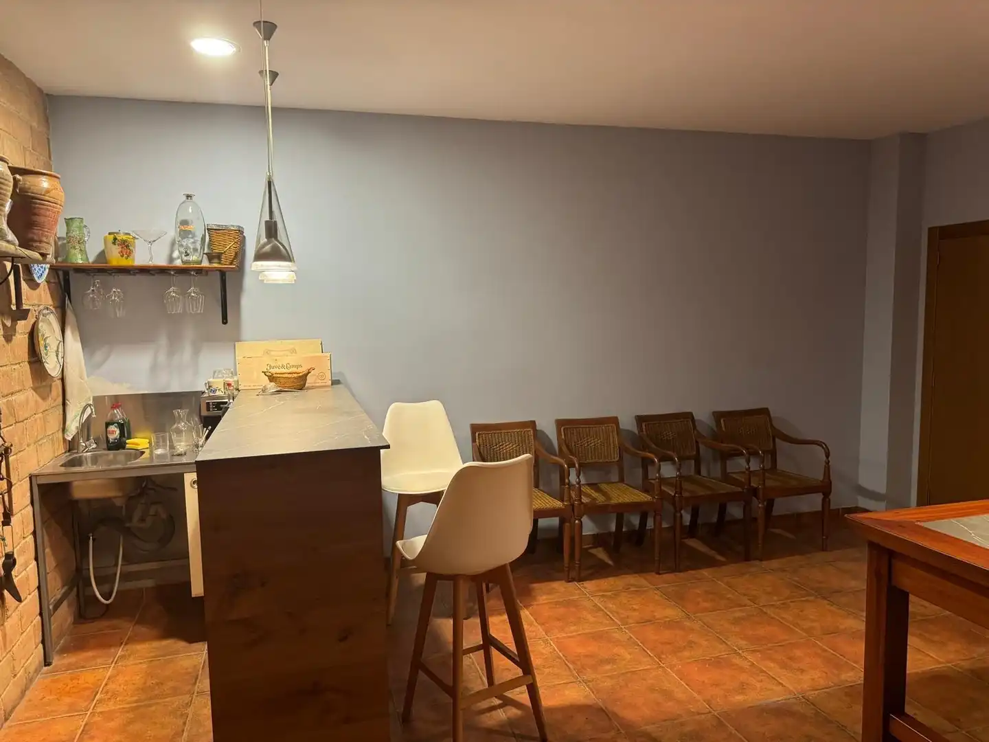 Cuina de Casa o xalet en venda en Borriol amb Aire condicionat, Jardí privat i Terrassa