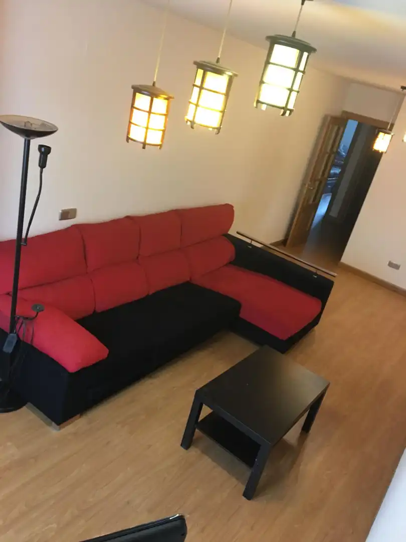 Wohnzimmer von Wohnung zum Verkauf in Fuentes de Oñoro mit Heizung, Möbliert und Balkon