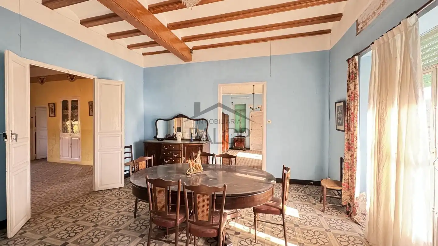 Comedor de Finca rústica en venta en Benifairó de la Valldigna con Terraza