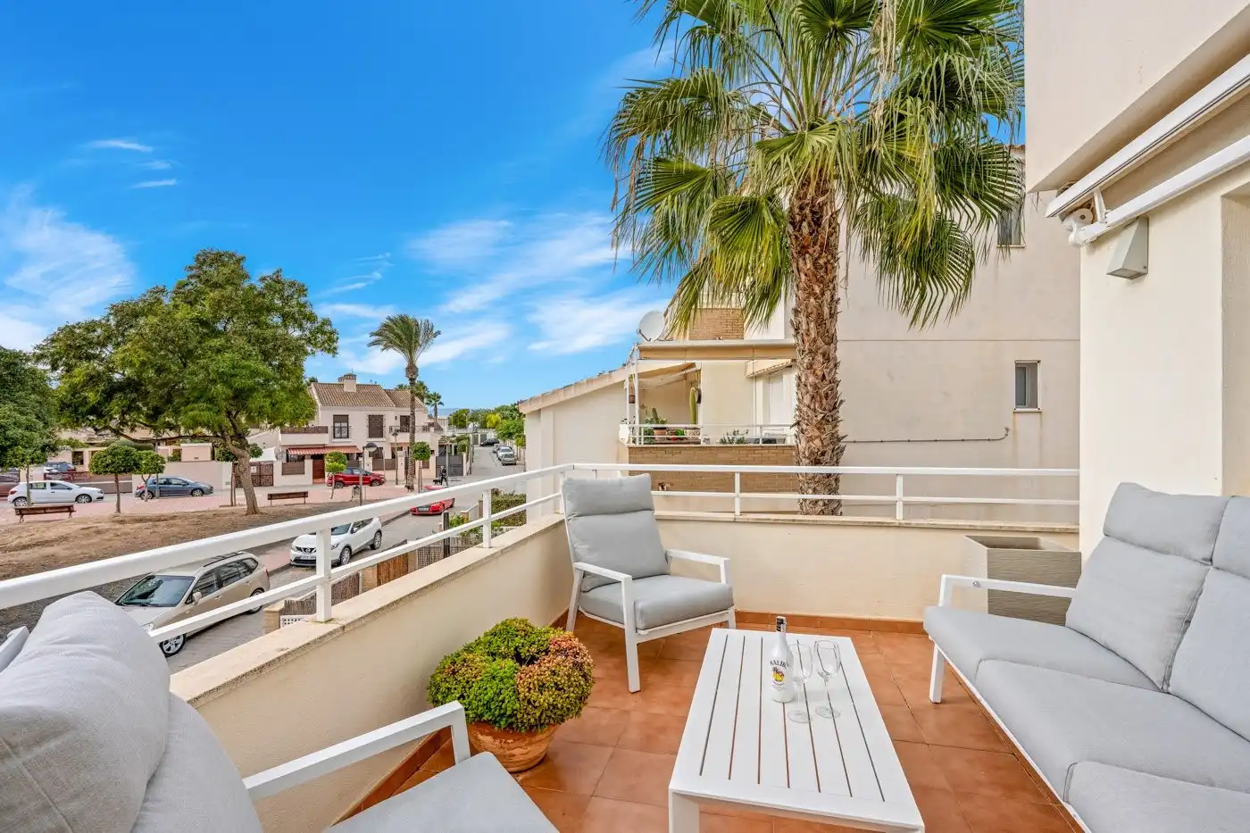 Terrace of Apartments for sale in Torre-Pacheco  with Terrace, Storage room and Furnished
