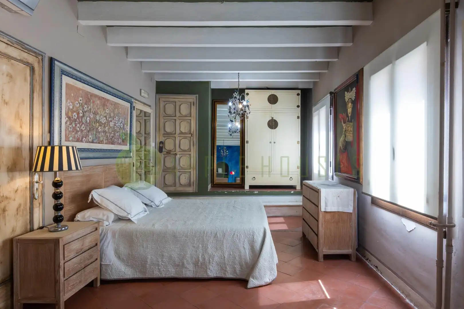 Bedroom of Houses for sale in Sitges  with Air Conditioner, Heating and Terrace