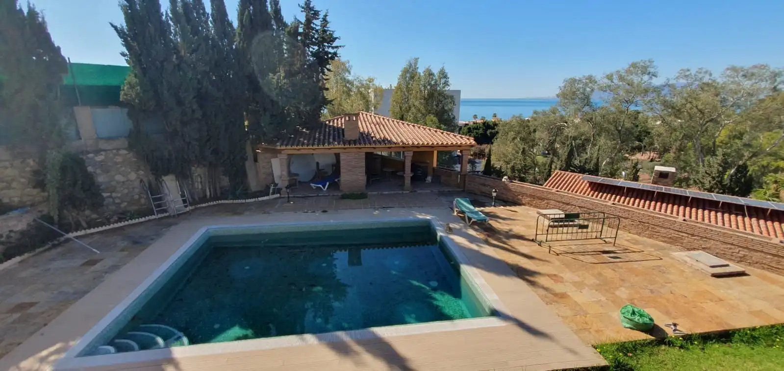 Piscina de Casa o chalet en venta en Málaga con Aire acondicionado, Jardín privado y Terraza