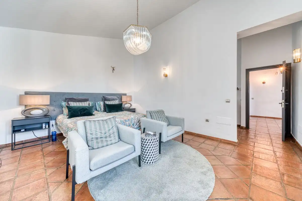 Dormitori de Casa o xalet en venda en Casares amb Aire condicionat, Jardí privat i Terrassa