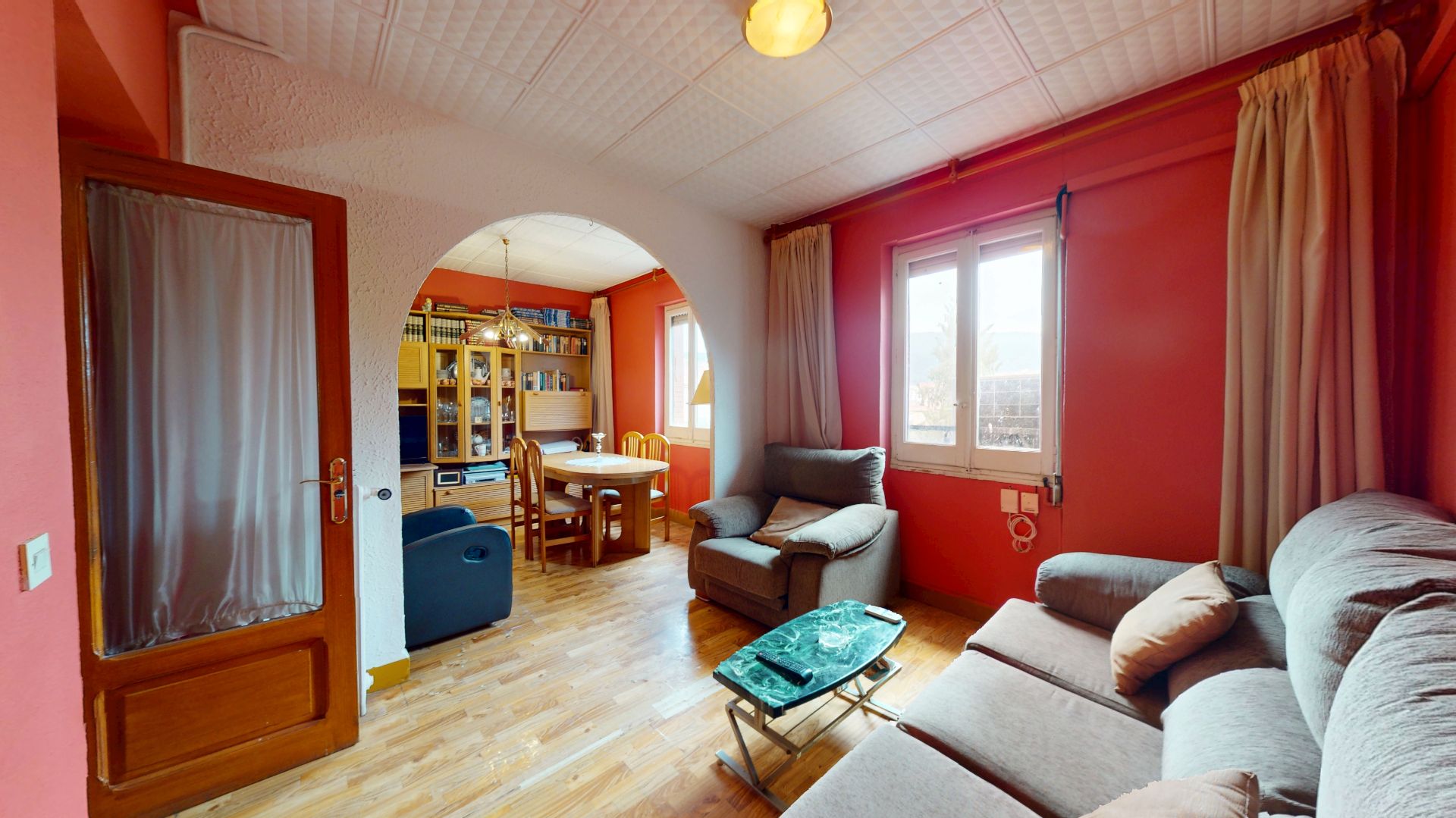 Sala d'estar de Pis en venda en Alcoy / Alcoi amb Aire condicionat, Traster i Balcó