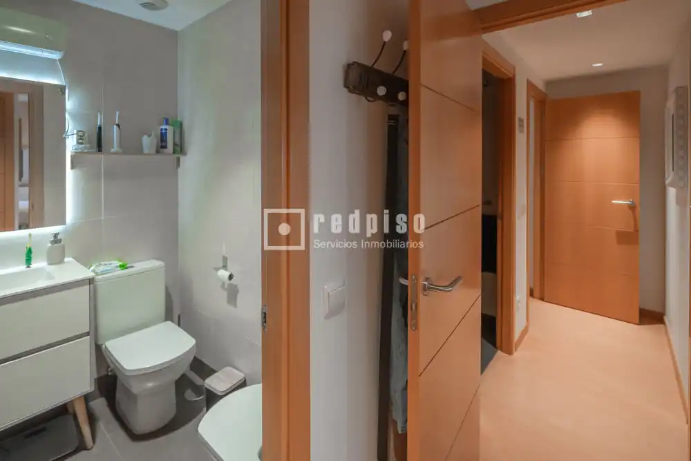 Bedroom of Flat for rent in Getafe  with Air Conditioner, Heating and Private garden