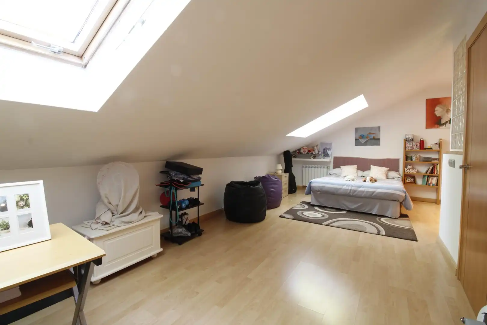Bedroom of Detached homes for sale in Collado Villalba  with Heating, Private garden and Storage room
