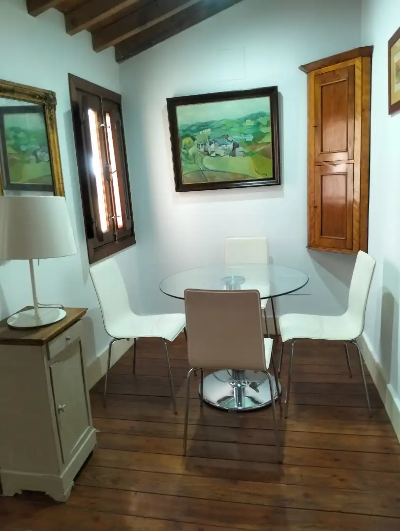 Comedor de Apartamento de alquiler en Toledo con Aire acondicionado, Calefacción y Parquet