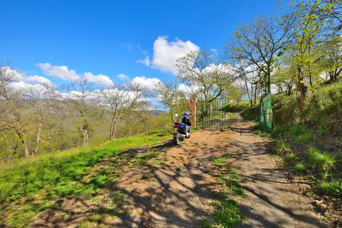 Außenansicht von Country house zum Verkauf in Ronda mit Privatgarten