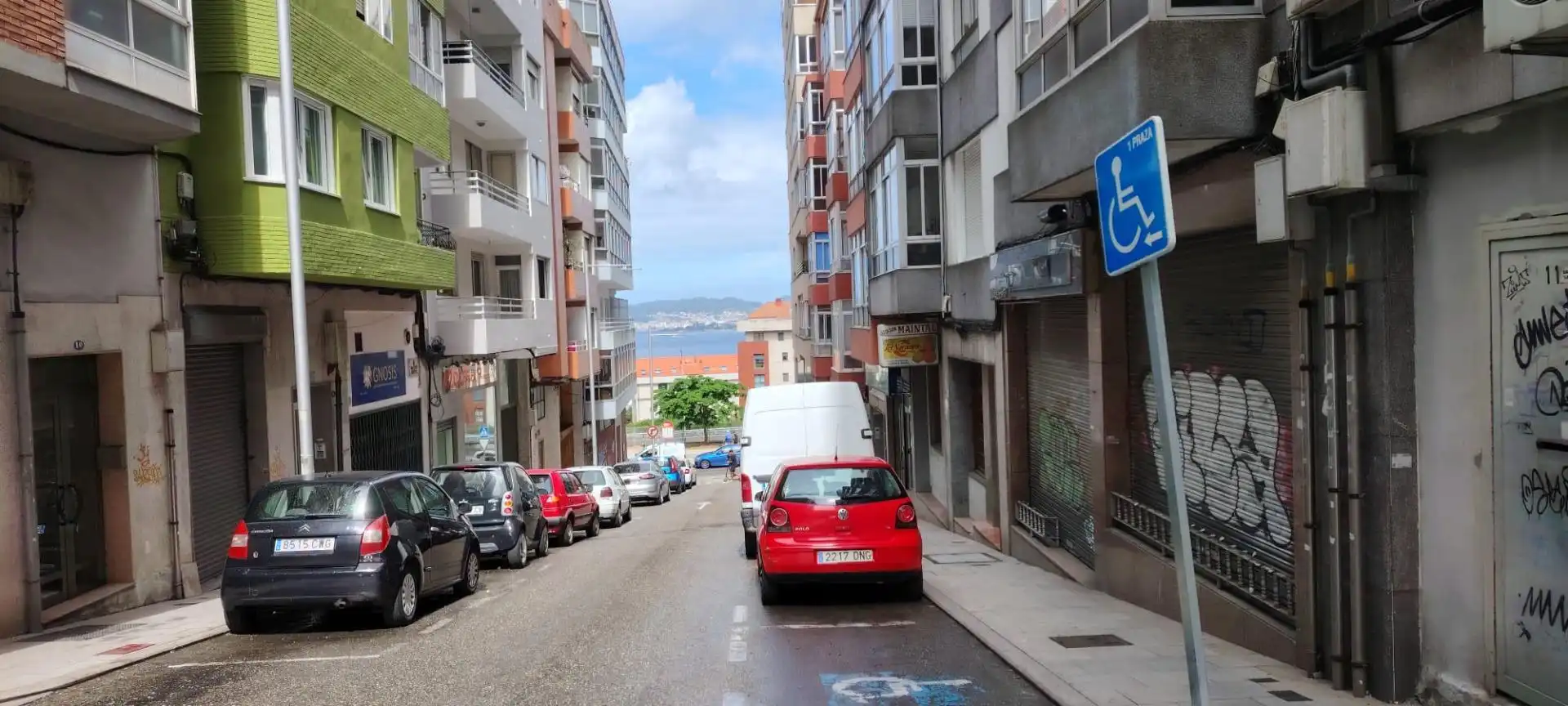 Vista exterior de Pis en venda en Vigo  amb Parquet