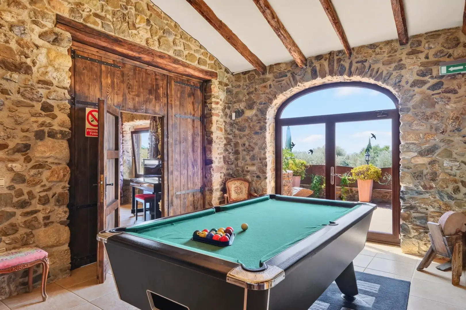 Terraza de Casa o chalet en venta en Mollet de Peralada con Jardín privado, Terraza y Piscina