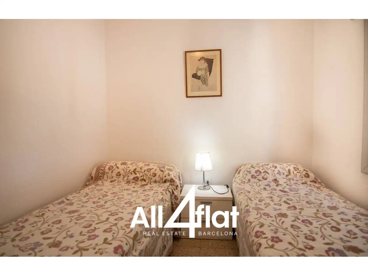 Bedroom of Flat for rent in Castelldefels  with Air Conditioner, Furnished and Balcony