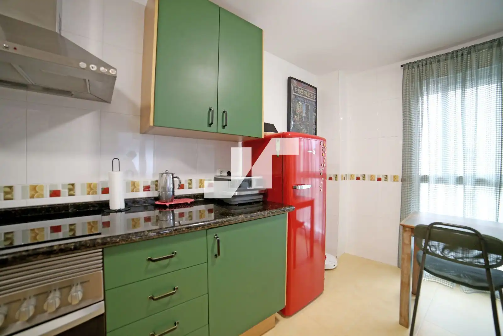 Cocina de Casa adosada en venta en Burriana / Borriana con Aire acondicionado, Calefacción y Amueblado