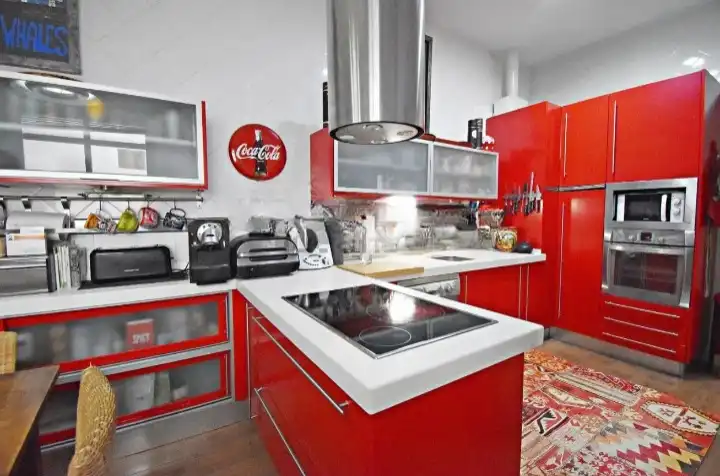 Cocina de Ático en venta en Jerez de la Frontera con Aire acondicionado y Terraza