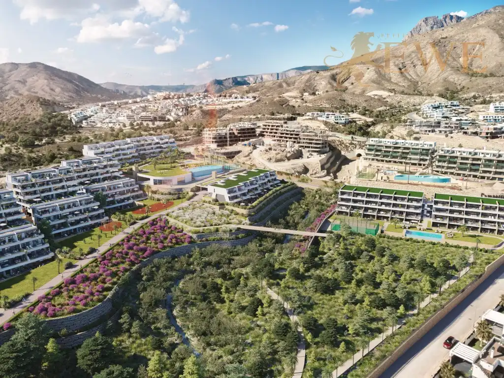 Apartamento con terraza en venta en Balcón de Finestrat - Terra Marina