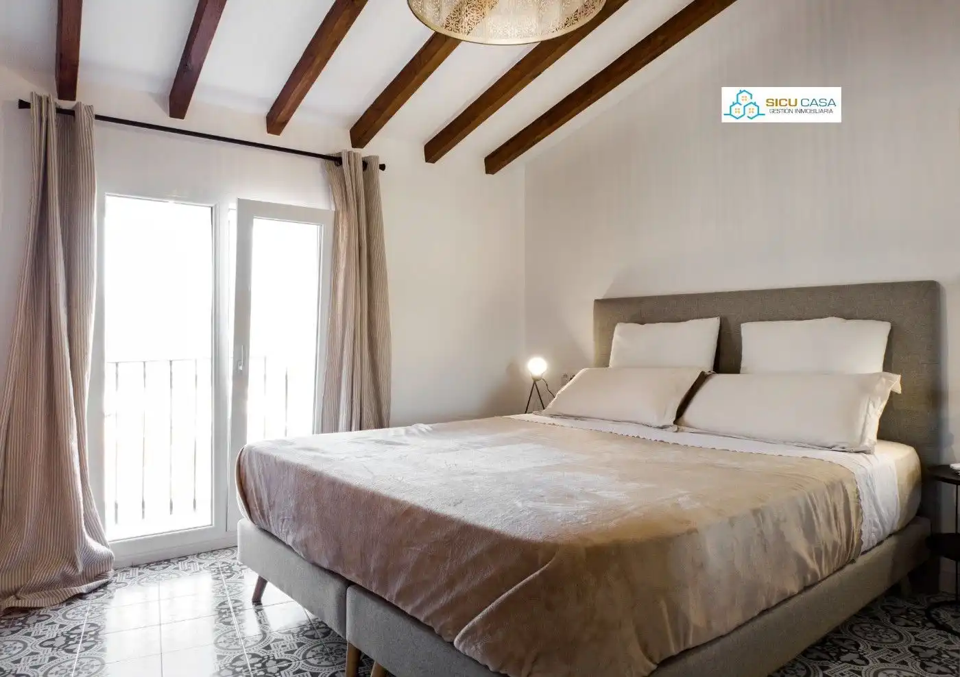 Bedroom of Houses for sale in Jijona / Xixona  with Air Conditioner, Terrace and Storage room