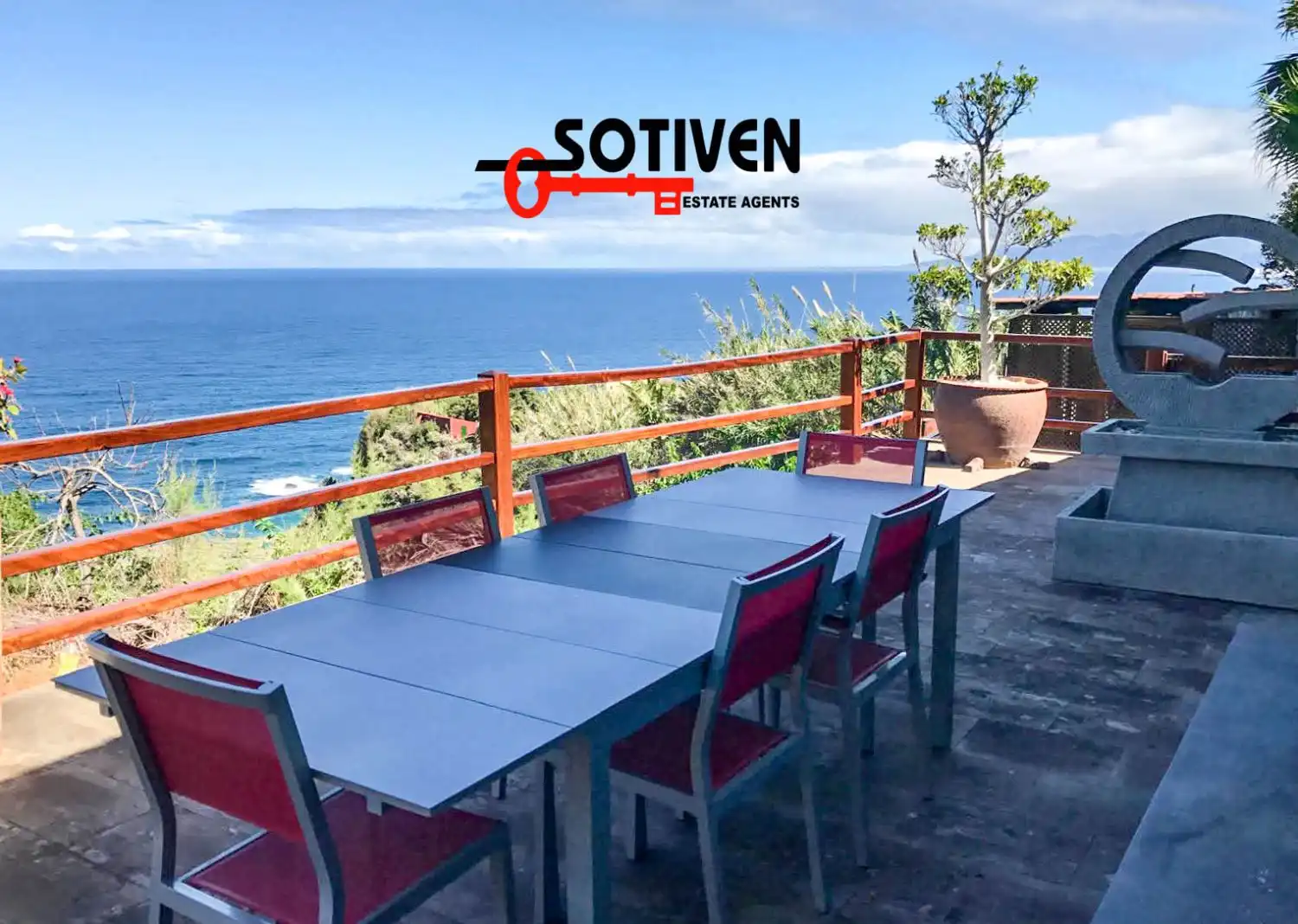 Terraza de Casa o chalet de alquiler en Los Realejos con Jardín privado y Terraza