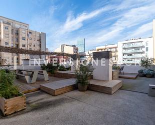 Terrace of Flat to rent in  Barcelona Capital  with Air Conditioner and Heating