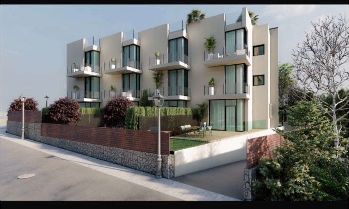 Exterior view of Flat for sale in Eivissa  with Air Conditioner, Terrace and Oven