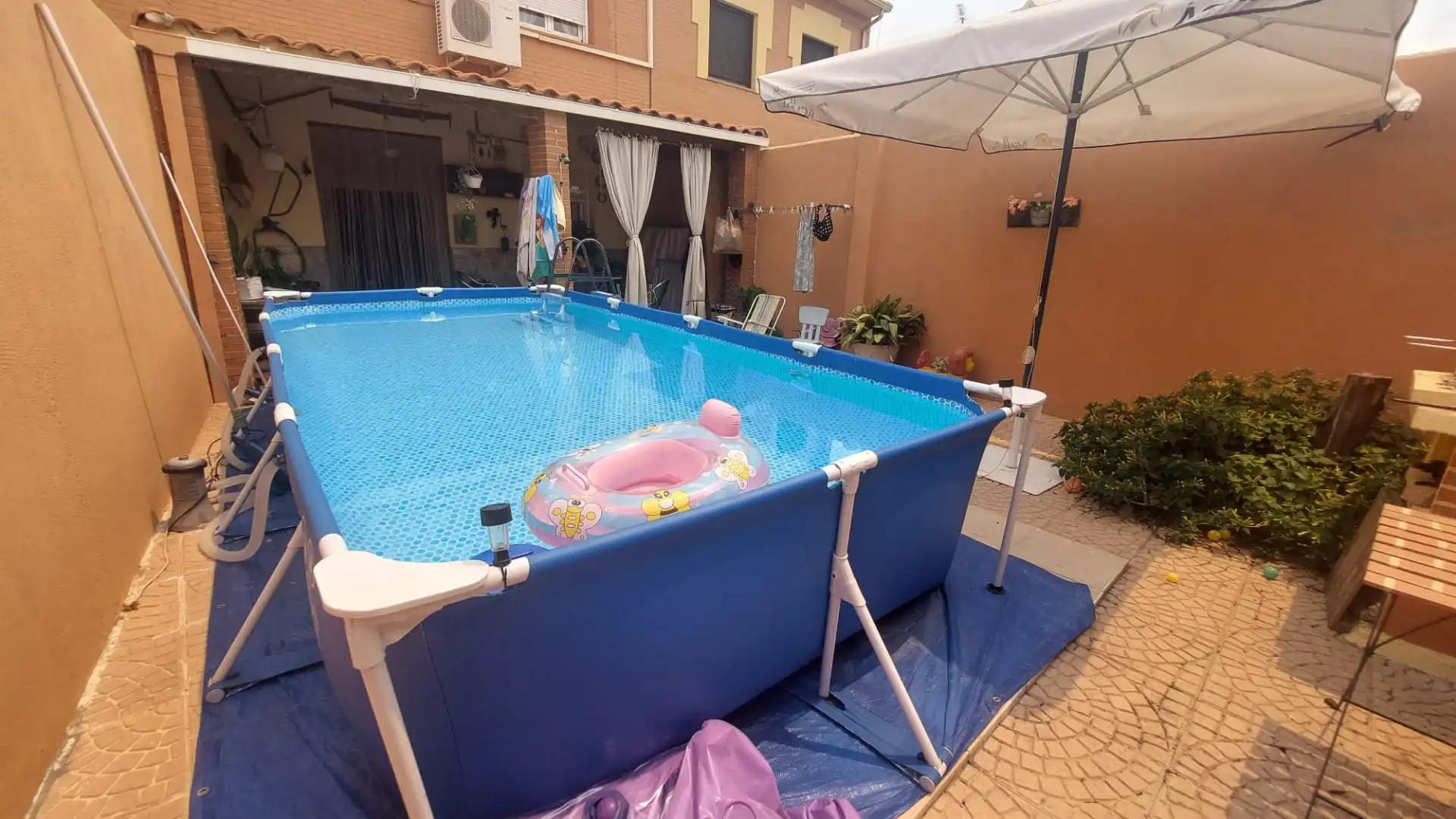 Piscina de Casa o xalet en venda en San Martín de la Vega amb Calefacció, Forn i Internet