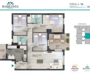 Flat for sale in Badajoz Capital  with Air Conditioner, Heating and Terrace