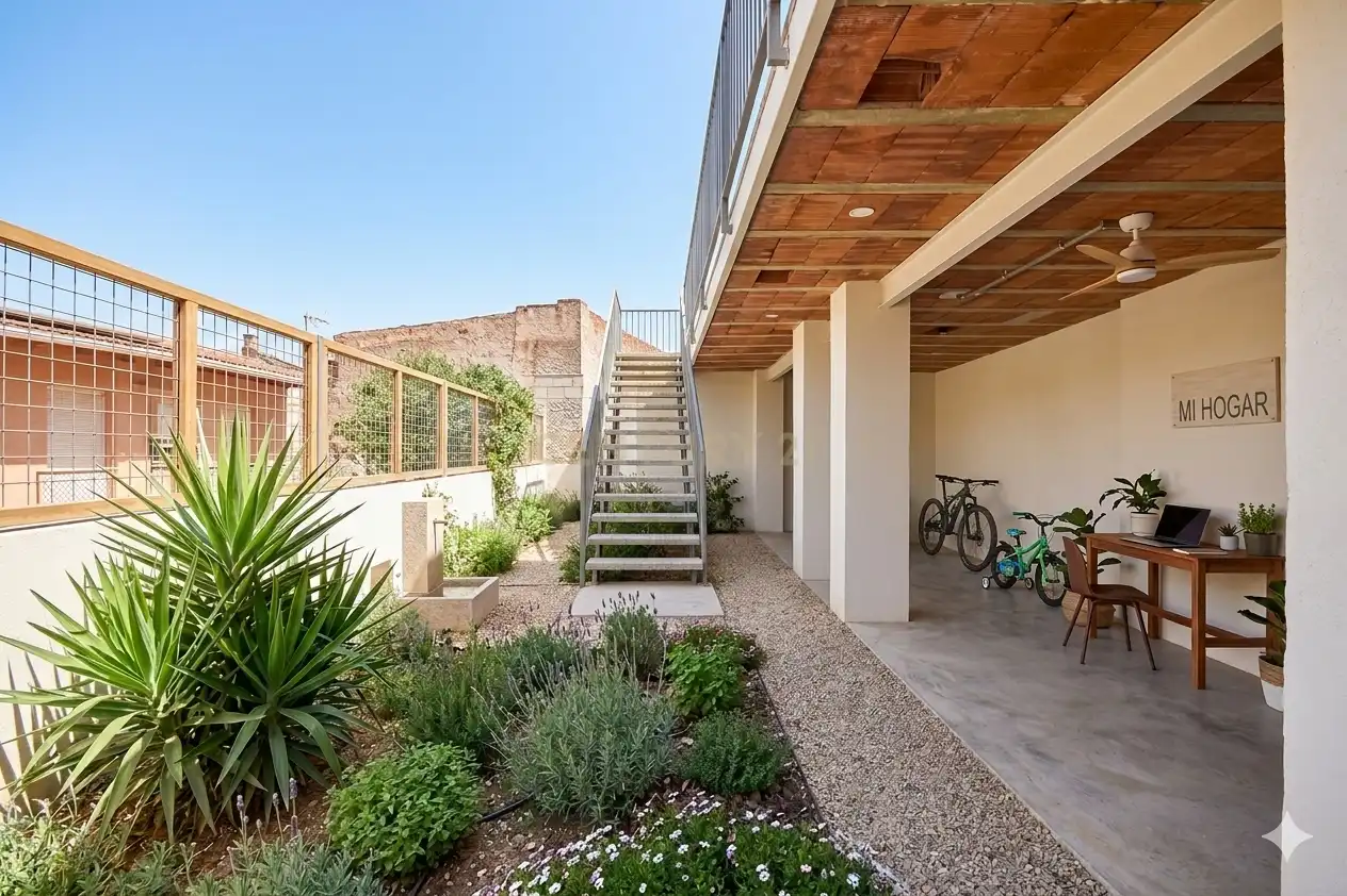 Terrace of Houses for sale in Sant Vicenç Dels Horts  with Air Conditioner, Private garden and Storage room