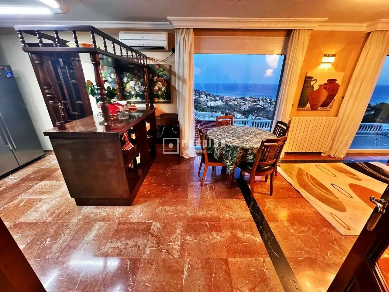 Dining room of Houses for rent in Málaga  with Air Conditioner, Heating and Private garden